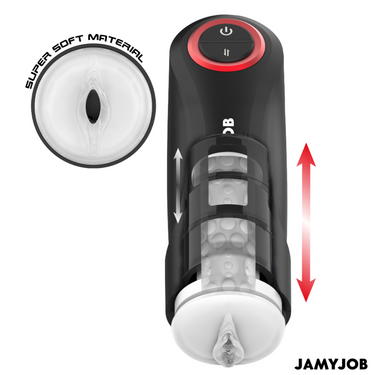 Masturbatore automatico Gravity di Jamyjob, stimolazione intensa e personalizzabile